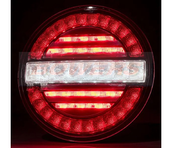 Fristom FT-214LED LED Rear Hamburger Fog/Reverse Light On